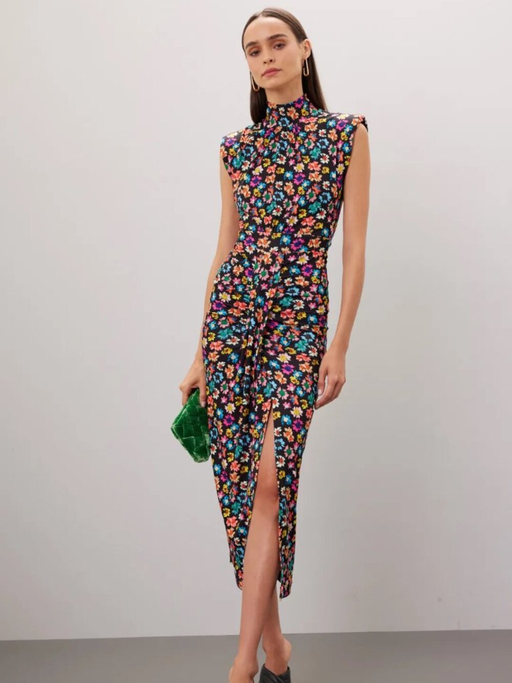 Essentiel Antwerp Eclectica flower printed dress